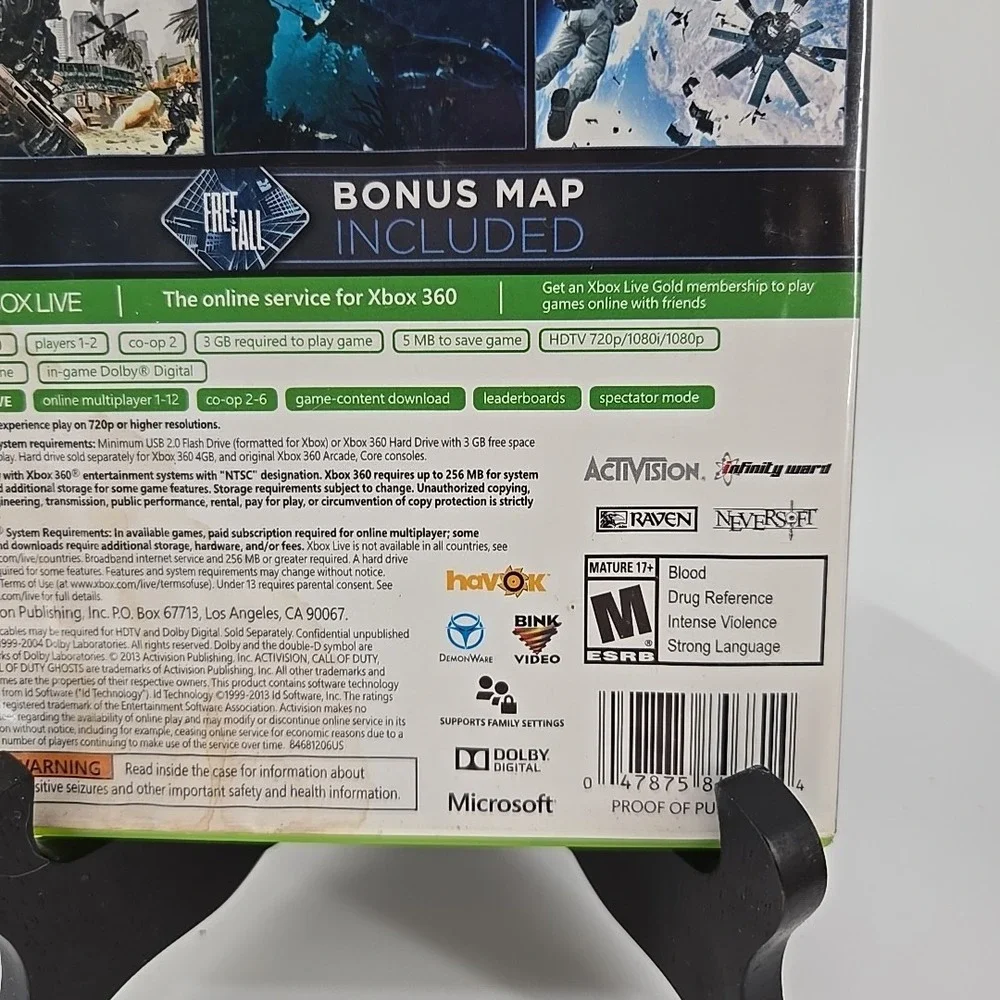 Call Of Duty: Ghosts 2 Disc Edition‎ (Microsoft Xbox 360)